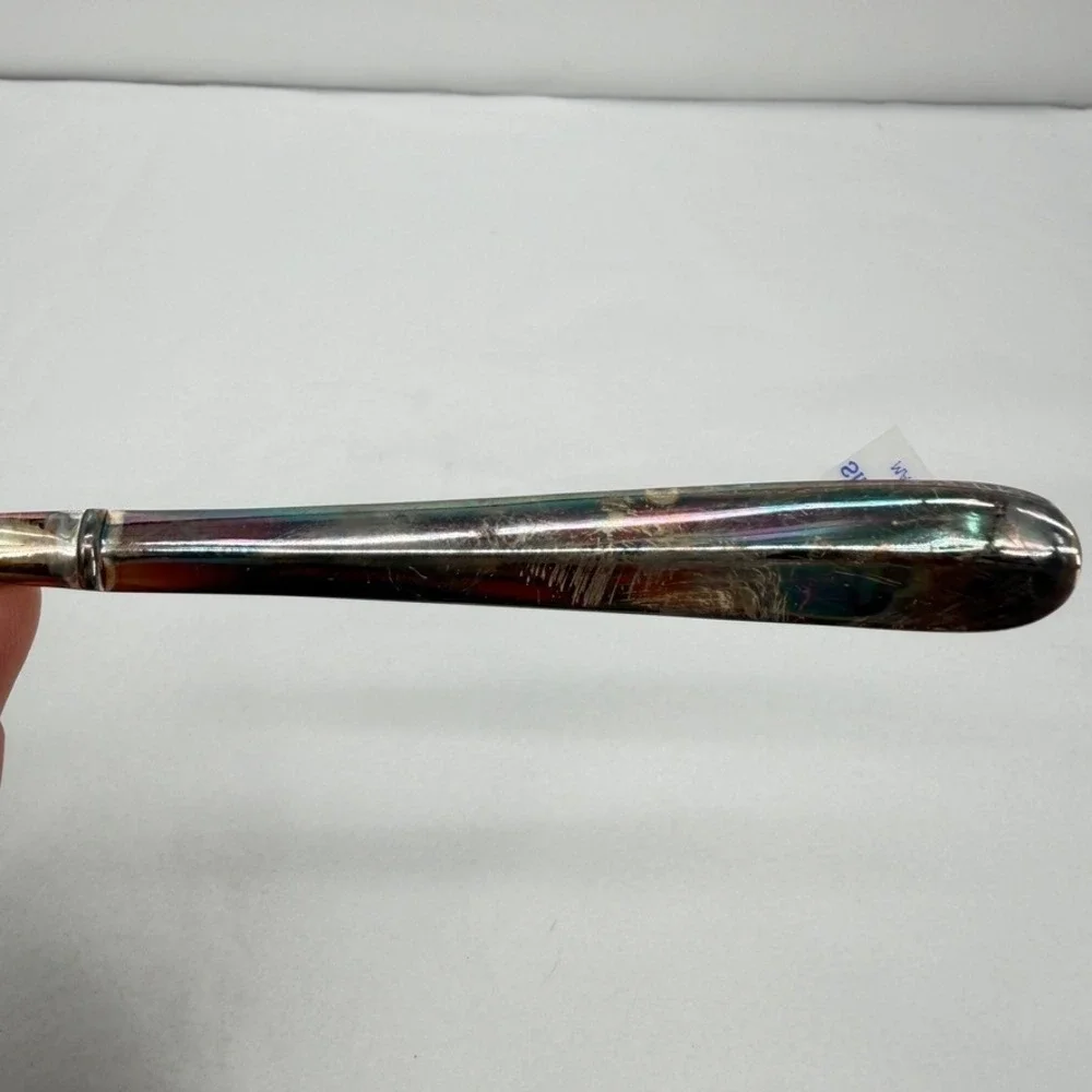 International Silver Company Silverplated Gravy Ladle Vintage Serving Spoon 7